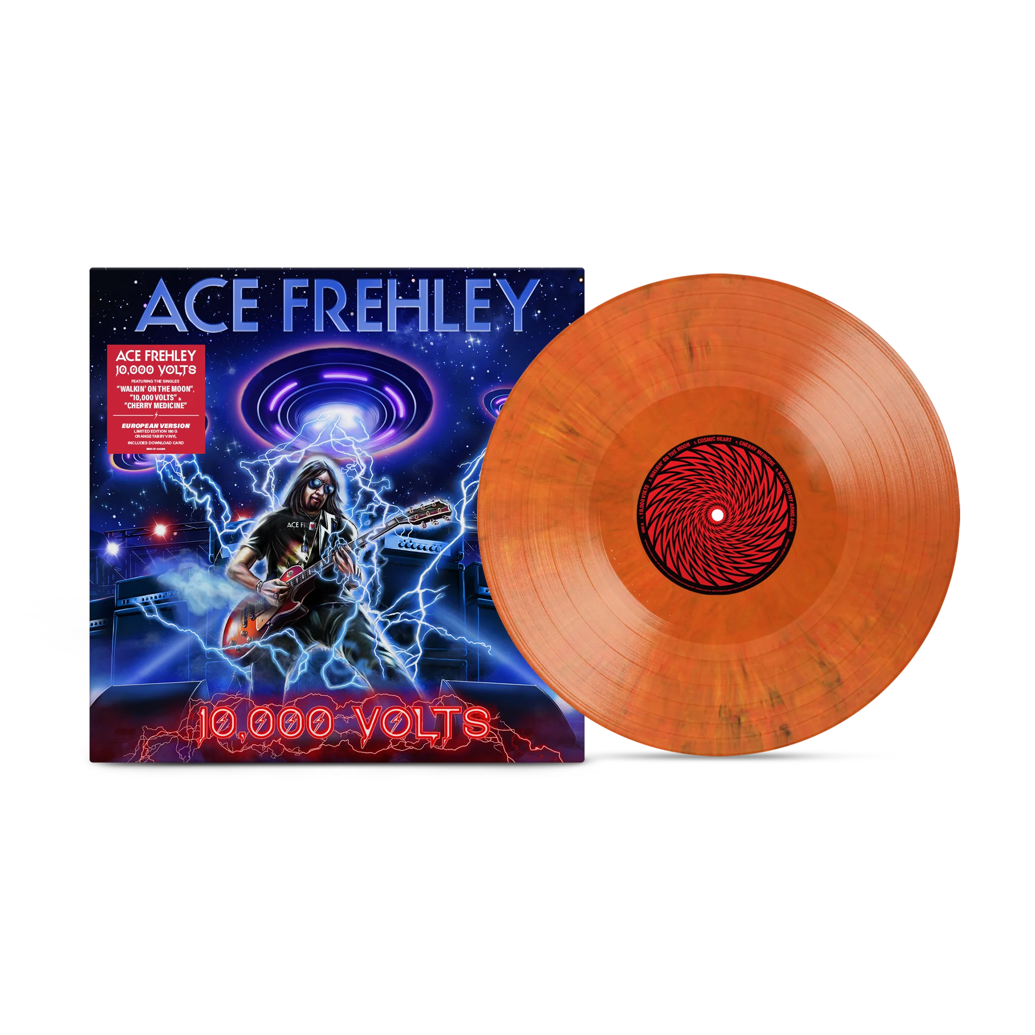 Ace Frehley - 10,000 Volts (EU Version) [Orange Tabby]