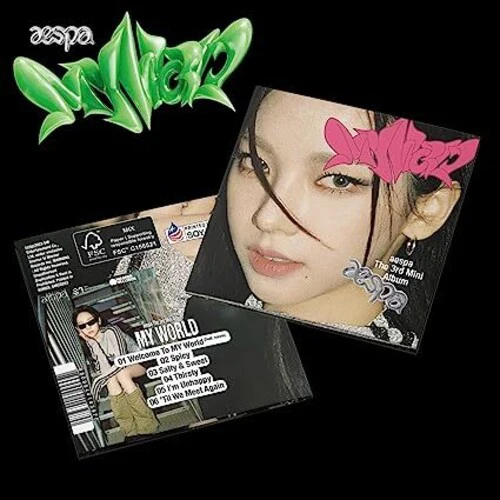 Aespa - MY WORLD - The 3rd Mini Album - POSTER Ver. [KARINA Cover]