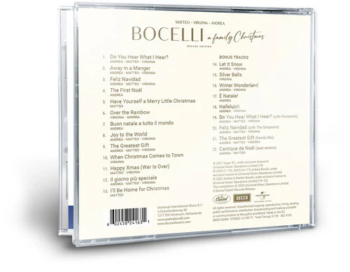 Andrea Bocelli - A Family Christmas (Deluxe Edition)