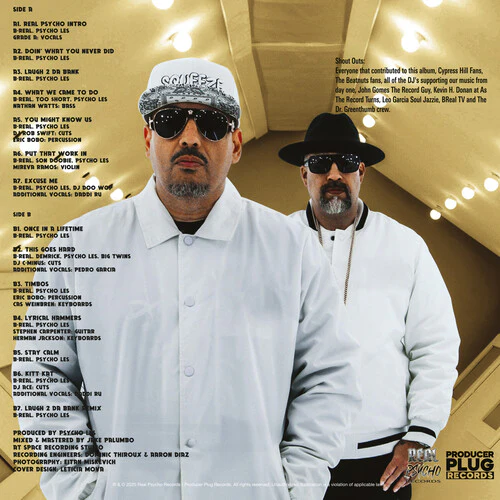 B-Real & Psycho Les - Real Psycho (Deluxe Edition) [2LP Gatefold Cover] - Image 5