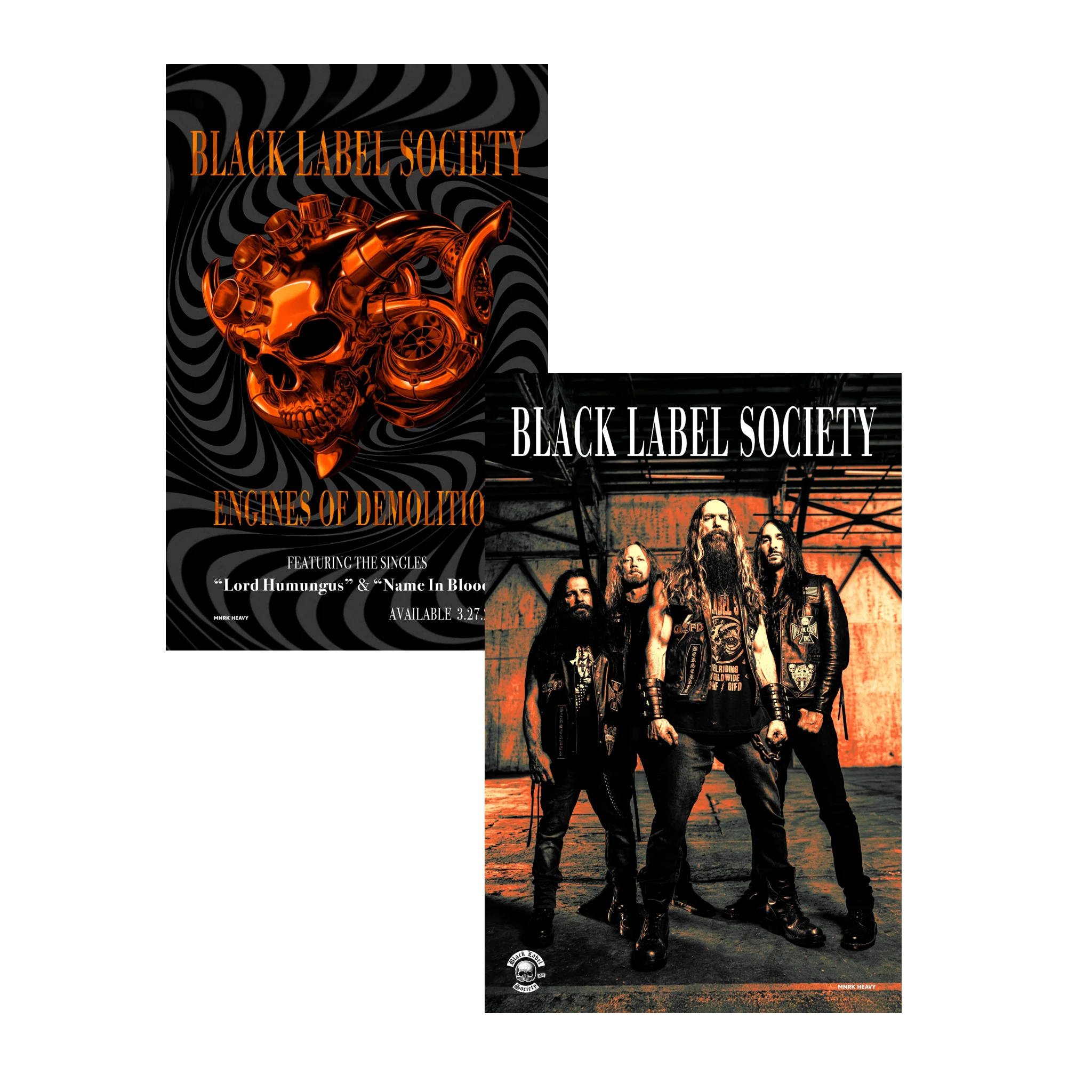 Black Label Society – Engines of Demolition [2LP Gold Zoetrope] - Image 3