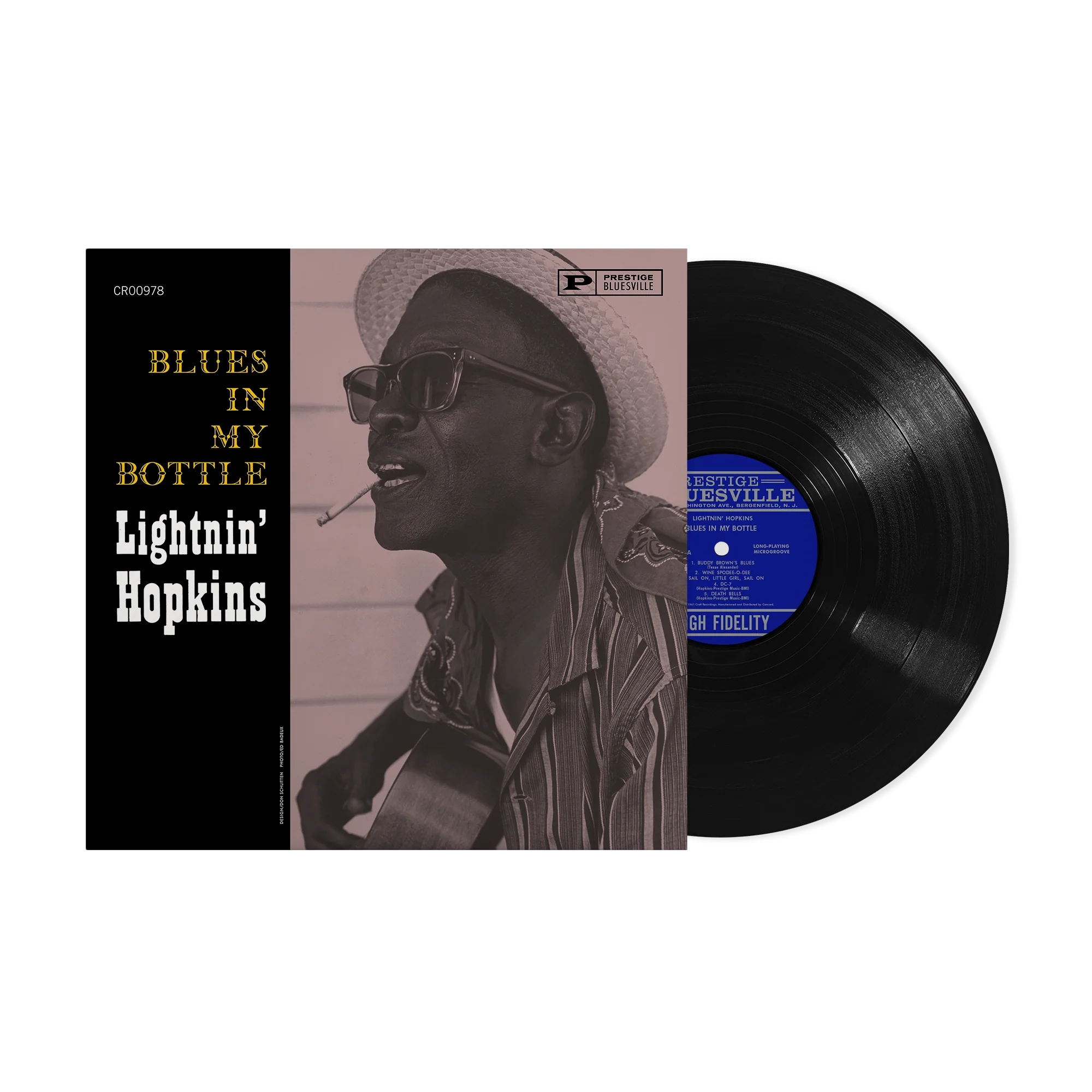 Lightnin’ Hopkins - Blues In My Bottle (Bluesville Series) - Image 2