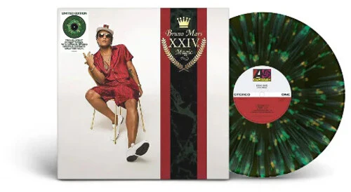 Bruno Mars - 24K Magic [Green & Yellow Splatter] - Image 2