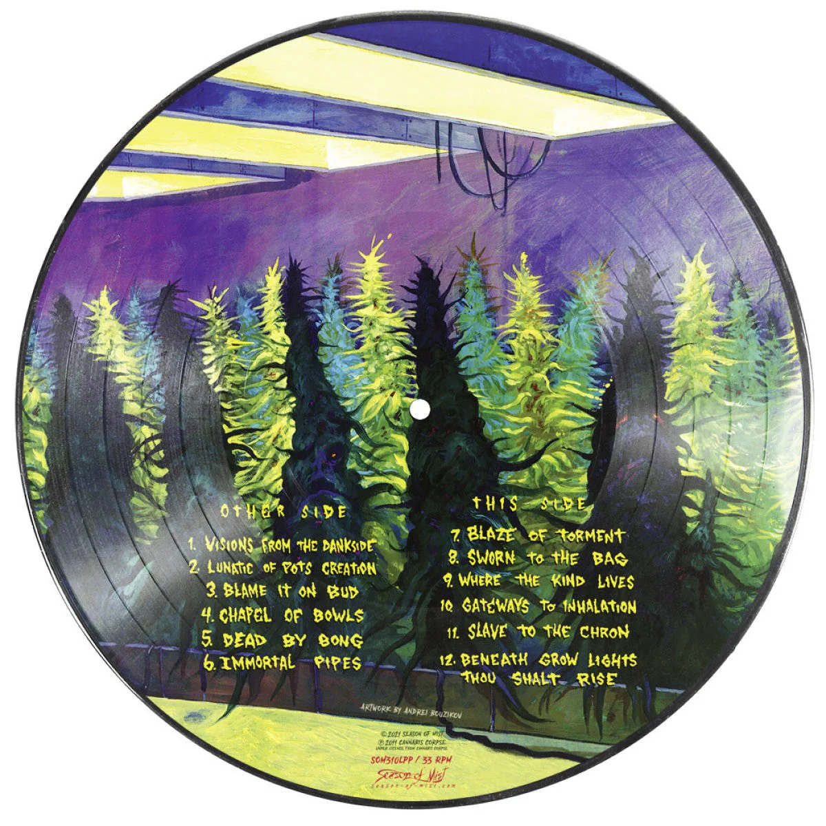 Cannabis Corpse - Beneath Grow Lights Thou Shalt Rise [CD / Vinyl] - Image 2