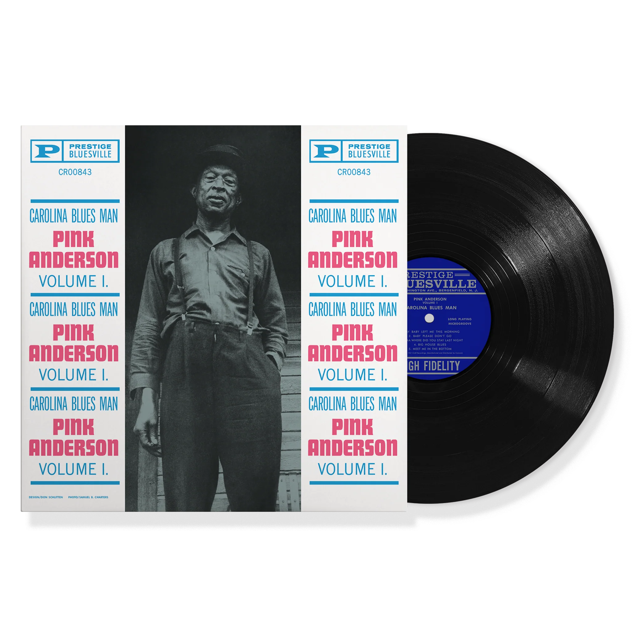 Pink Anderson - Carolina Blues Man, Volume 1 (Bluesville Series) - Image 2