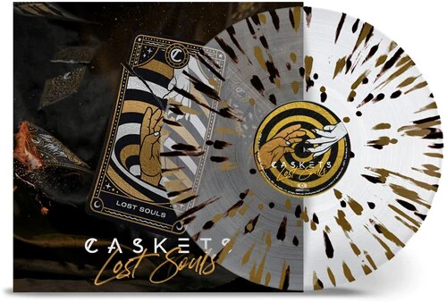 Caskets - Lost Souls [Clear with Gold & Black Splatter] - Image 2