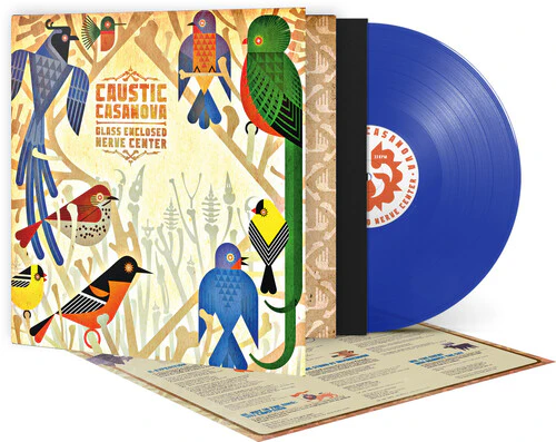 Caustic Casanova - Glass Enclosed Nerve Center - Transparent Blue