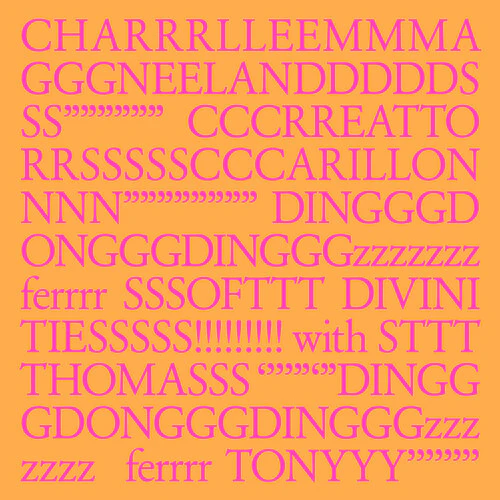 Charlemagne Palestine - CHARRRLLEEMMMA GGGNEELANDDDDDS SS"""""" CCCRREATTO RRSSSSSCCCARILLON