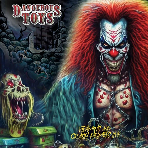Dangerous Toys - Vitamins & Crash Helmets Live - Orange - Image 2