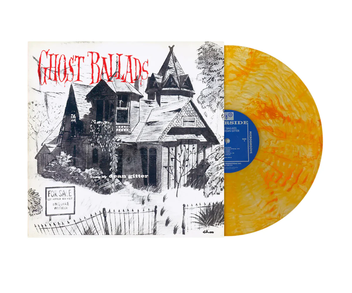 Dean Gitter - Ghost Ballads [Clear with Yellow & Orange Marble]