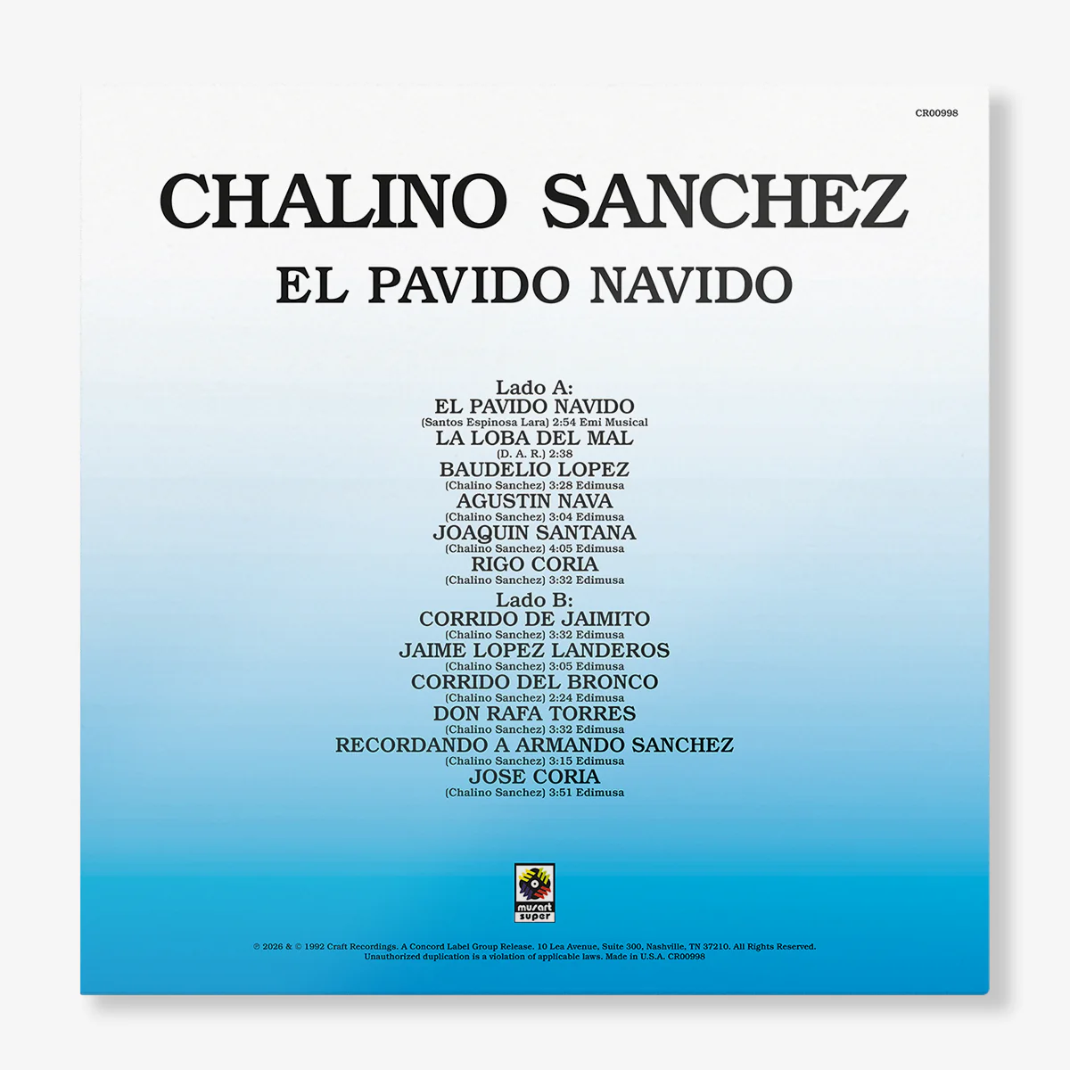 Chalino Sanchez - El Pavido Navido - Image 4