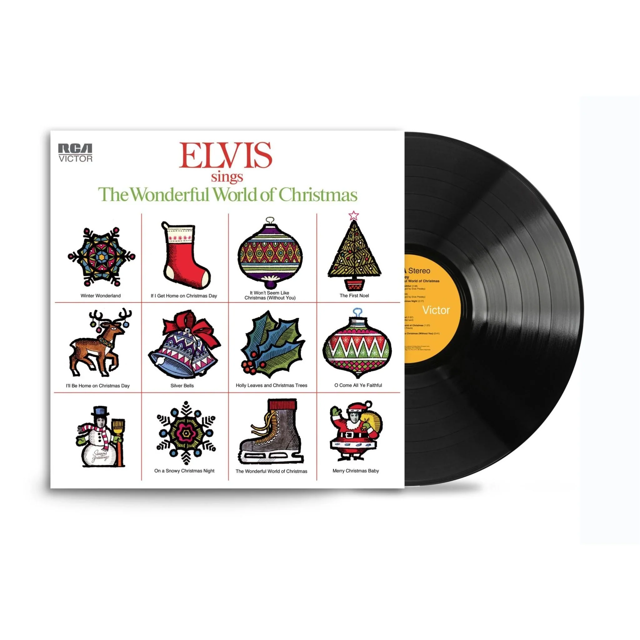 Elvis Presley - Elvis Sings The Wonderful World Of Christmas - Image 2