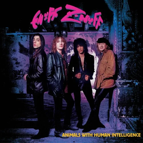 Enuff Z'nuff - Animals With Human Intelligence [Blue & Red Splatter]