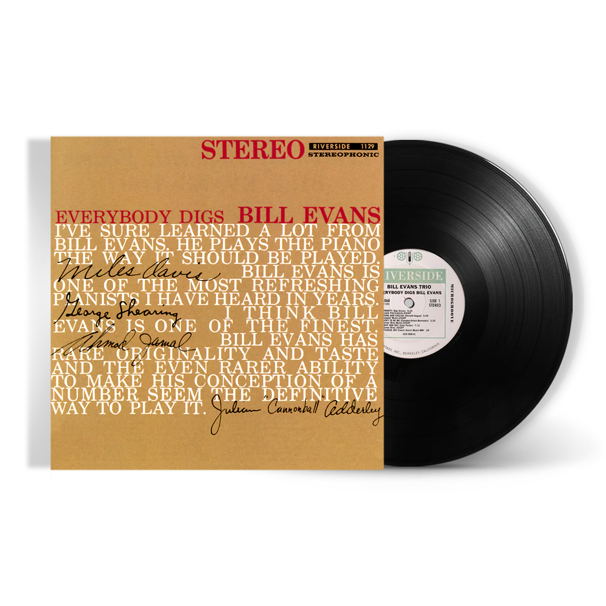 Bill Evans Trio - Everybody Digs Bill Evans