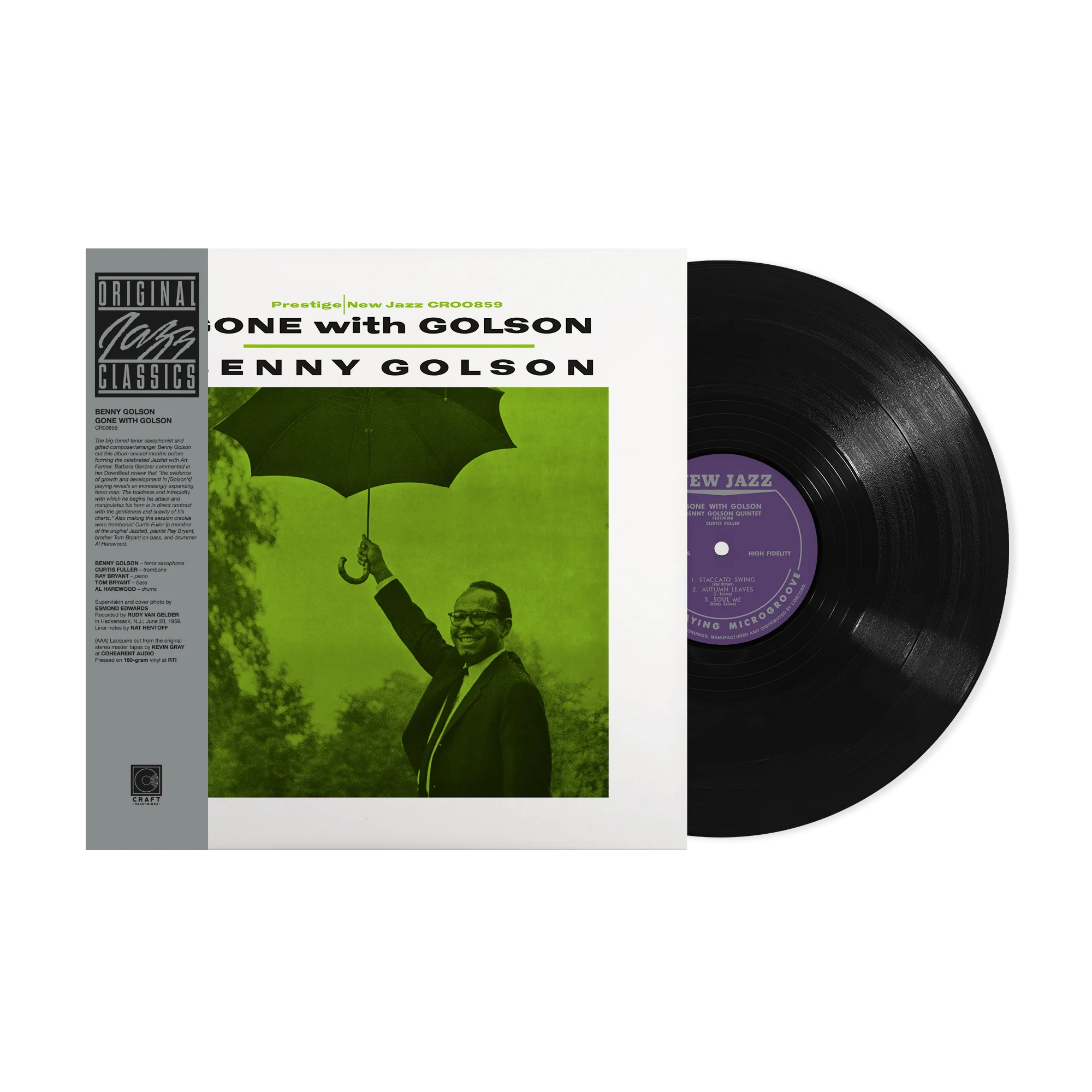 Benny Golson - Gone With Golson (Original Jazz Classics Series)