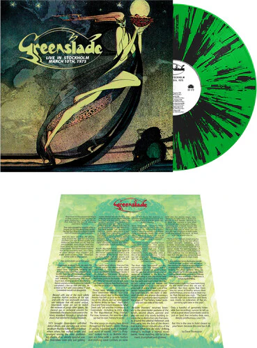 Greenslade - Live In Stockholm - March 10th, 1975 [Green/Black Splatter]