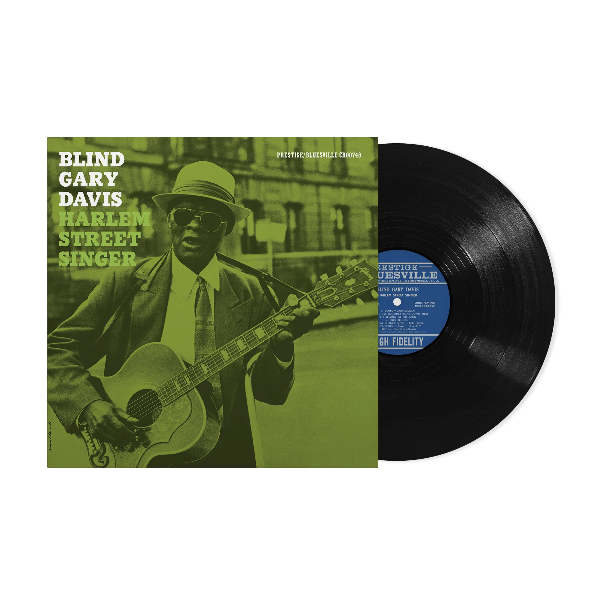 Blind Gary Davis - Harlem Street Singer (Bluesville Series)