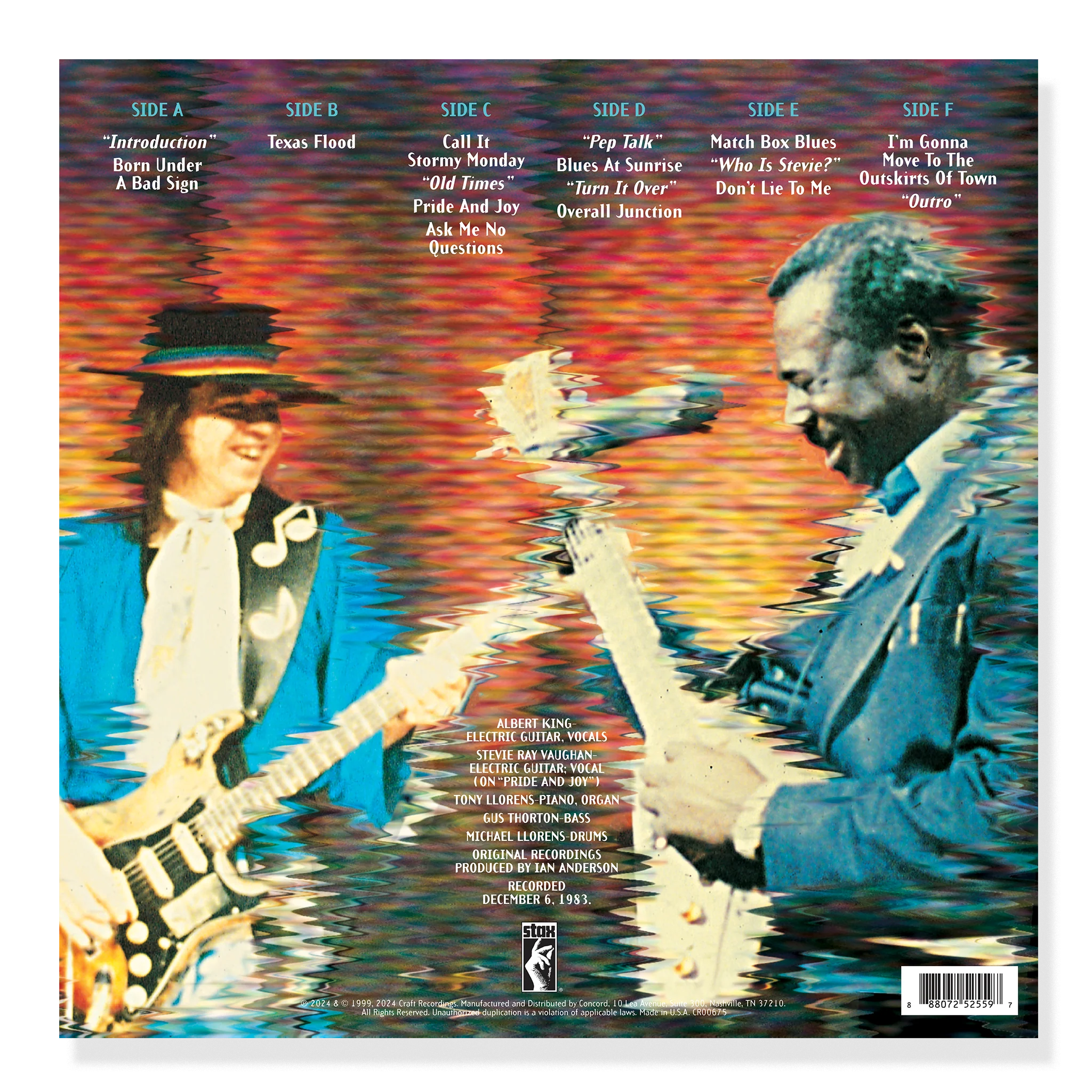 Albert King & Stevie Ray Vaughan - In Session [3LP] - Image 3