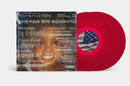 21 Savage - american dream [Red 2LP] - Image 2