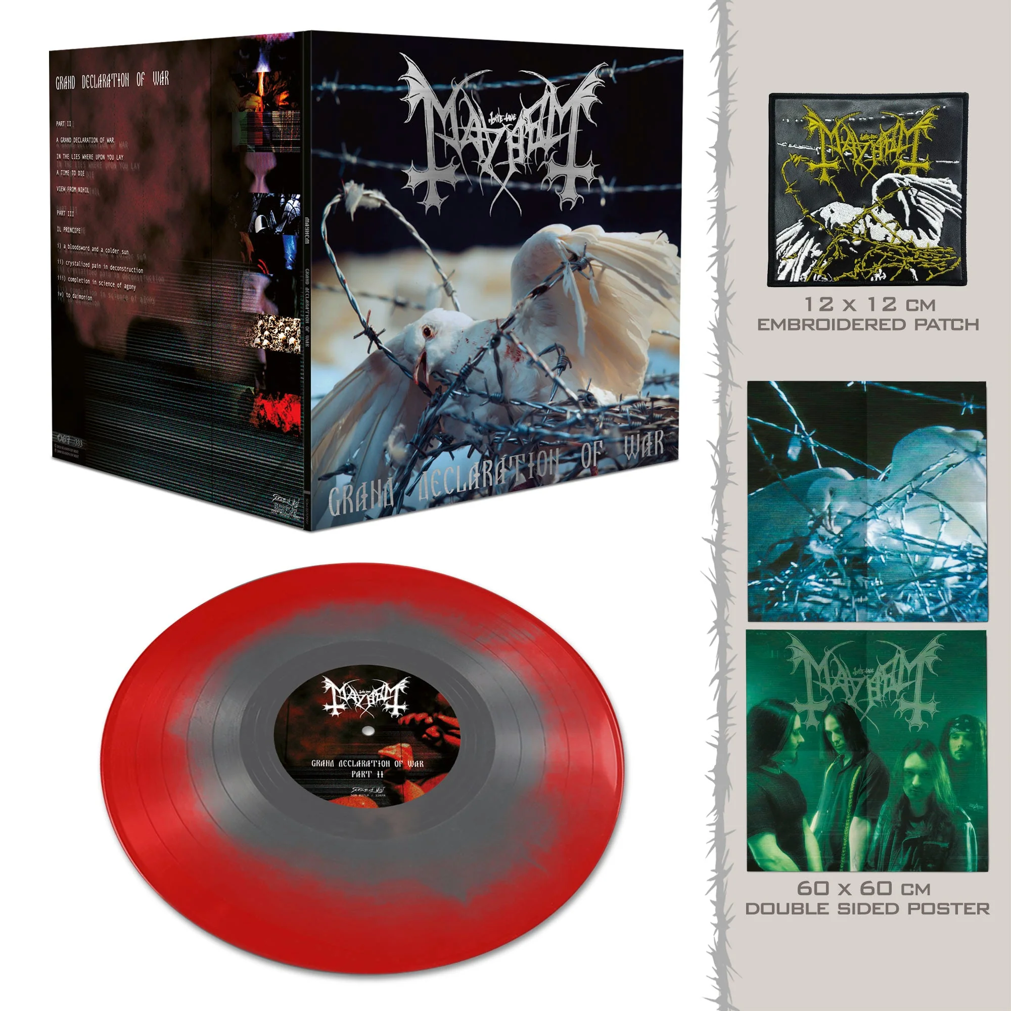 Mayhem - Grand Declaration of War 25th Anniversary LP - Image 3