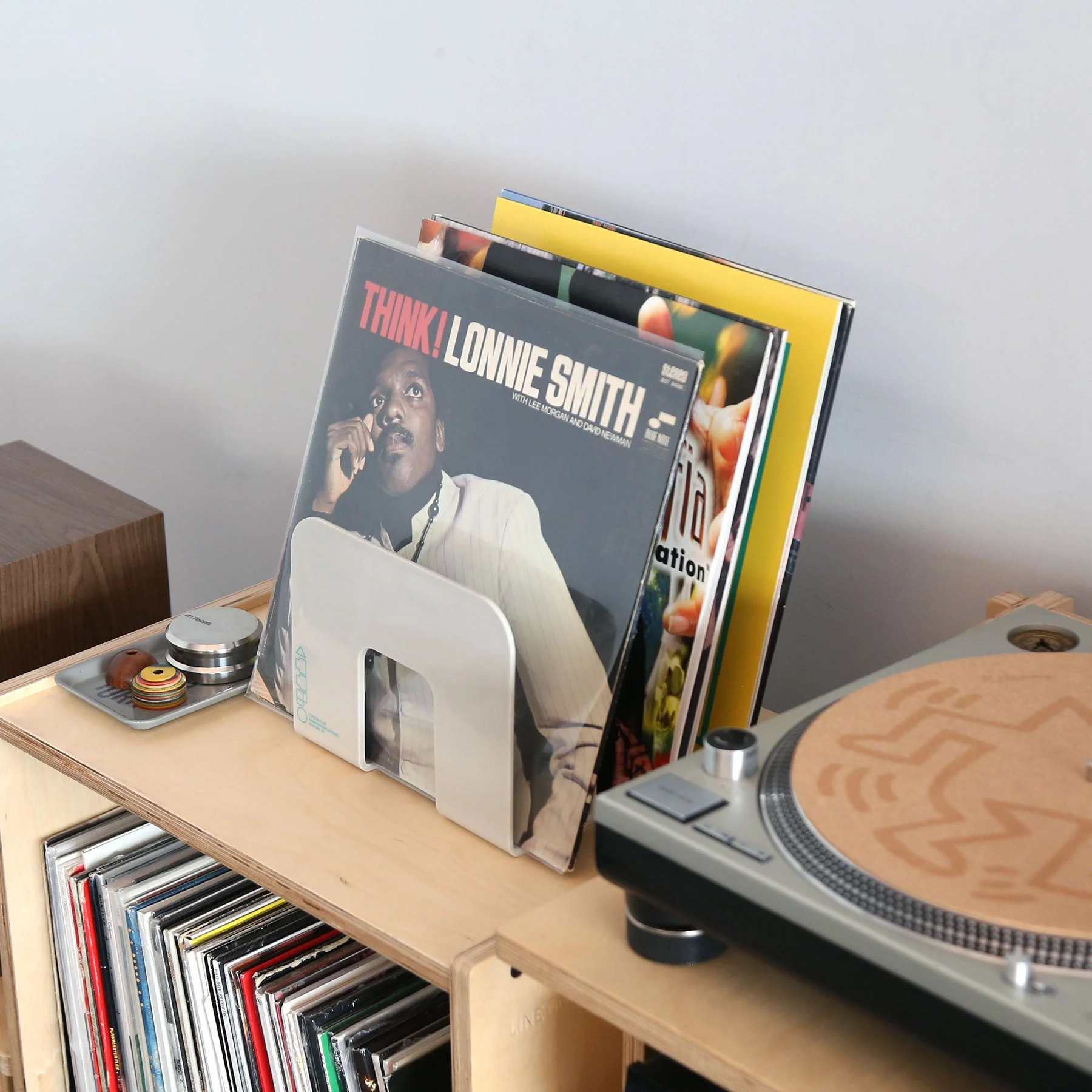 Mod3 Vinyl Record Rack Organizer Grey - Image 9