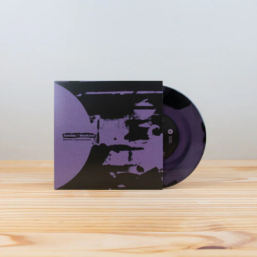 Momma & Narrow Head - Sunday / Medicine [Purple & Black Swirl] - Image 2