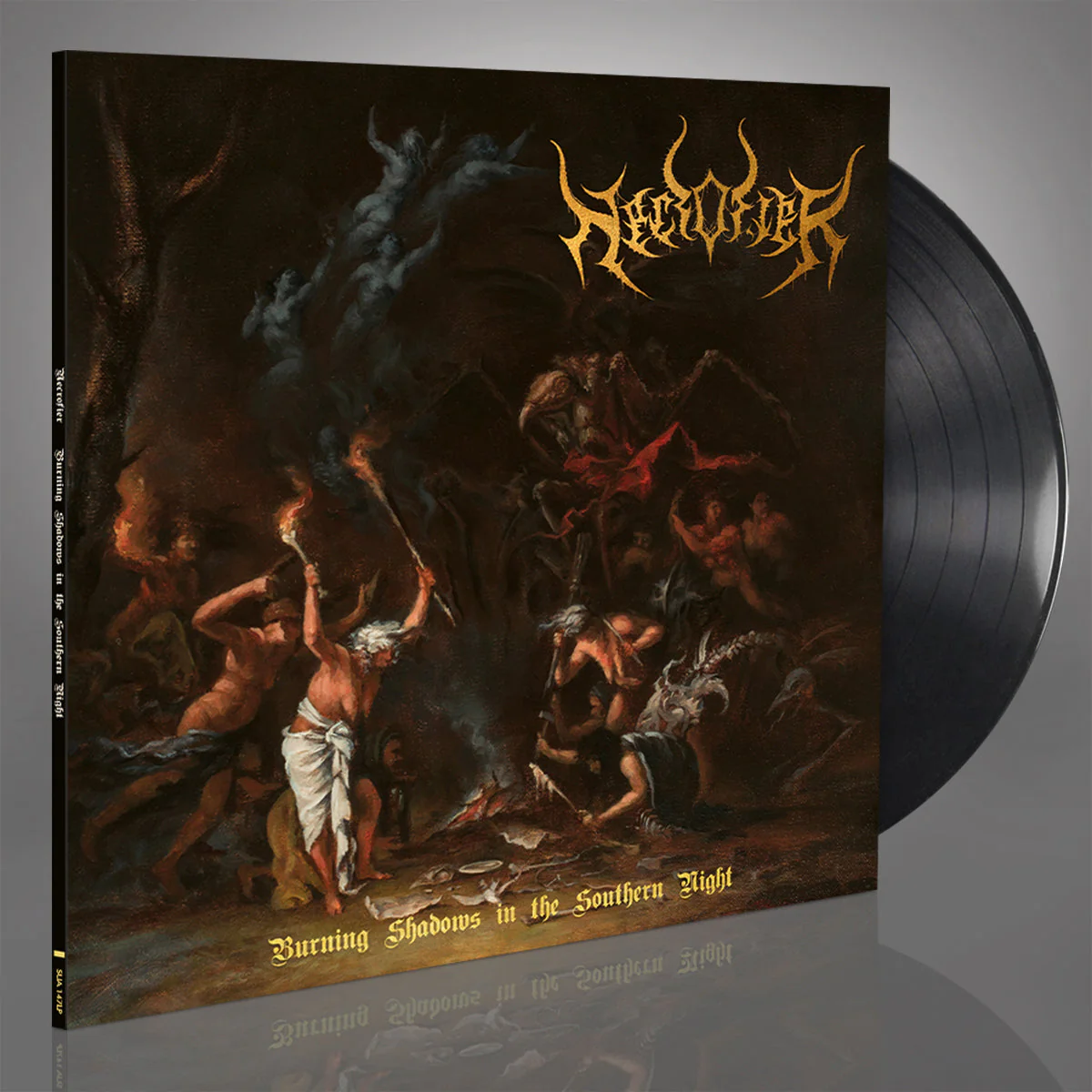 Necrofier - Burning Shadows in the Southern Night [CD / Vinyl] - Image 2