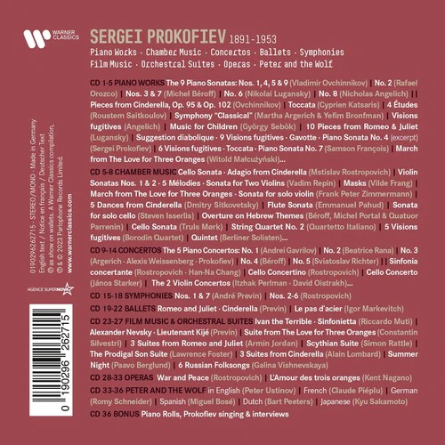 Prokofiev Edition - Prokofiev Edition (Box Set) - Image 2