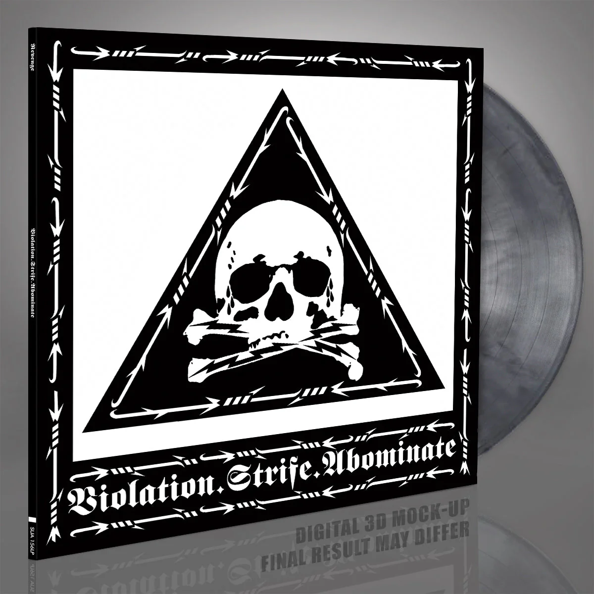 Revenge - Violation.Strife.Abominate [CD / LP / TAPE] - Image 7