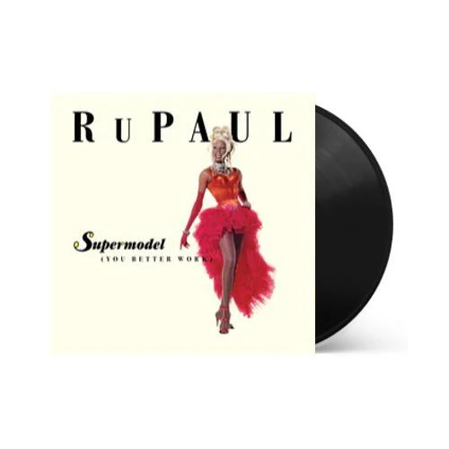 RuPaul Charles - Supermodel (You Better Work) / A Shade Shady (Now Prance)[7"] - Image 2