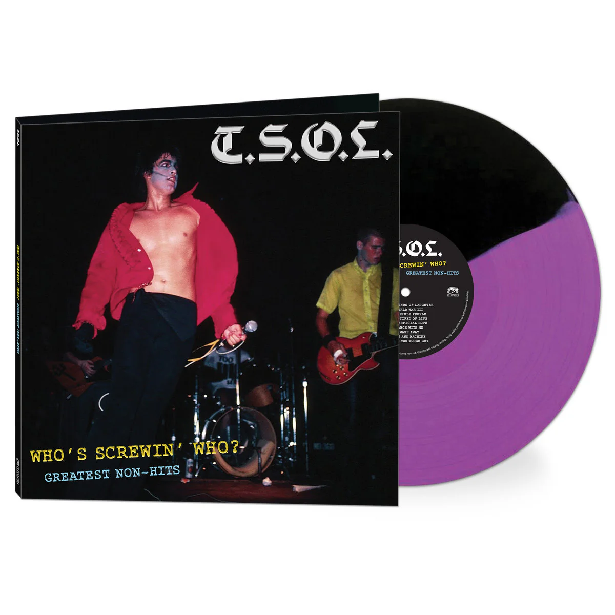 T.S.O.L. - Who's Screwin' Who? Greatest Non-Hits [Purple/Black] - Image 2