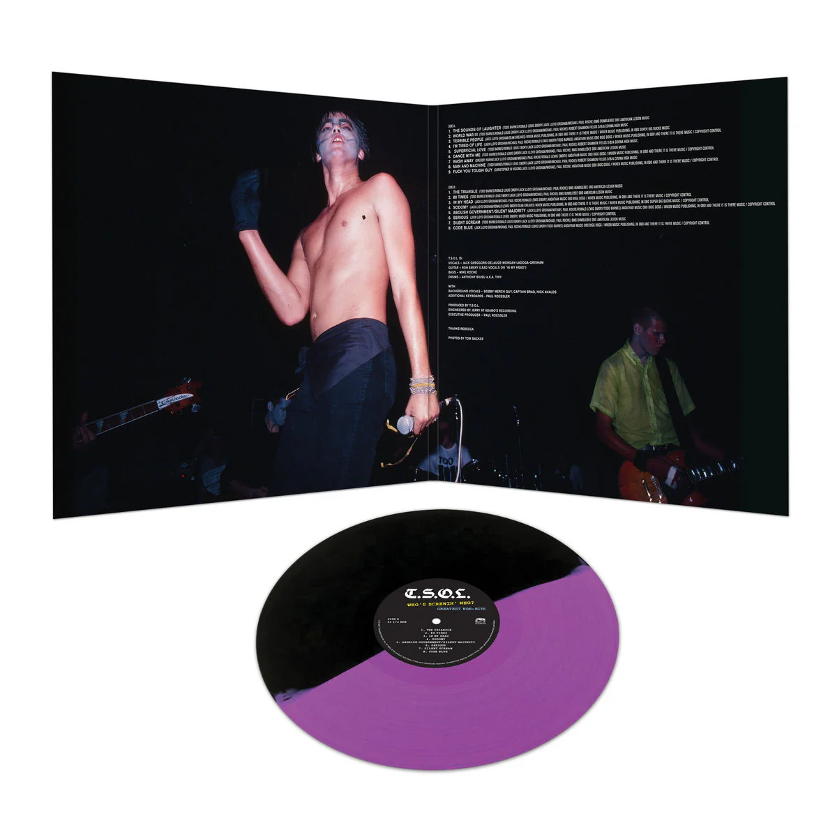 T.S.O.L. - Who's Screwin' Who? Greatest Non-Hits [Purple/Black] - Image 4