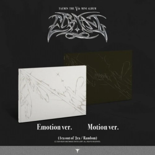 Taemin - Eternal - incl. 80pg Photobook, 2 Photocards, Postcard, Message Paper, Folded Poster, Film Envelope + 5pc Film Set