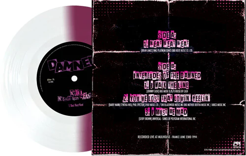 The Damned - Neat Neat Neat - Purple/white - Image 2