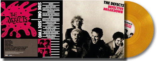 The Defects - Defective Breakdown (3mm Spinned Sleeve) [Orange]