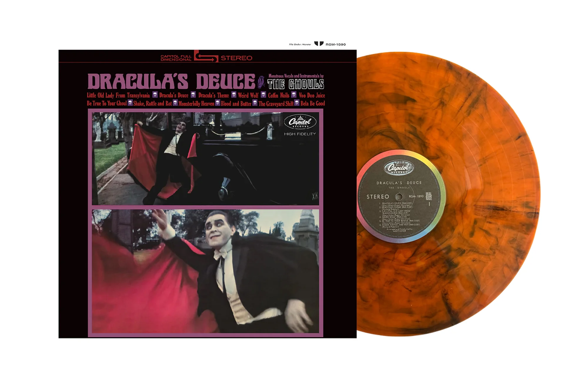 The Ghouls - Dracula's Deuce [Orange & Smoke]