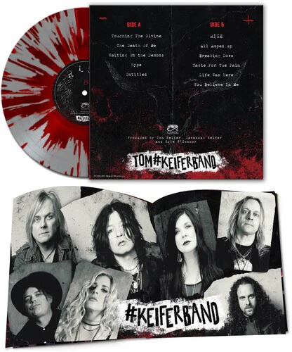 Tom Keifer - Rise [Silver/Red Splatter] - Image 2