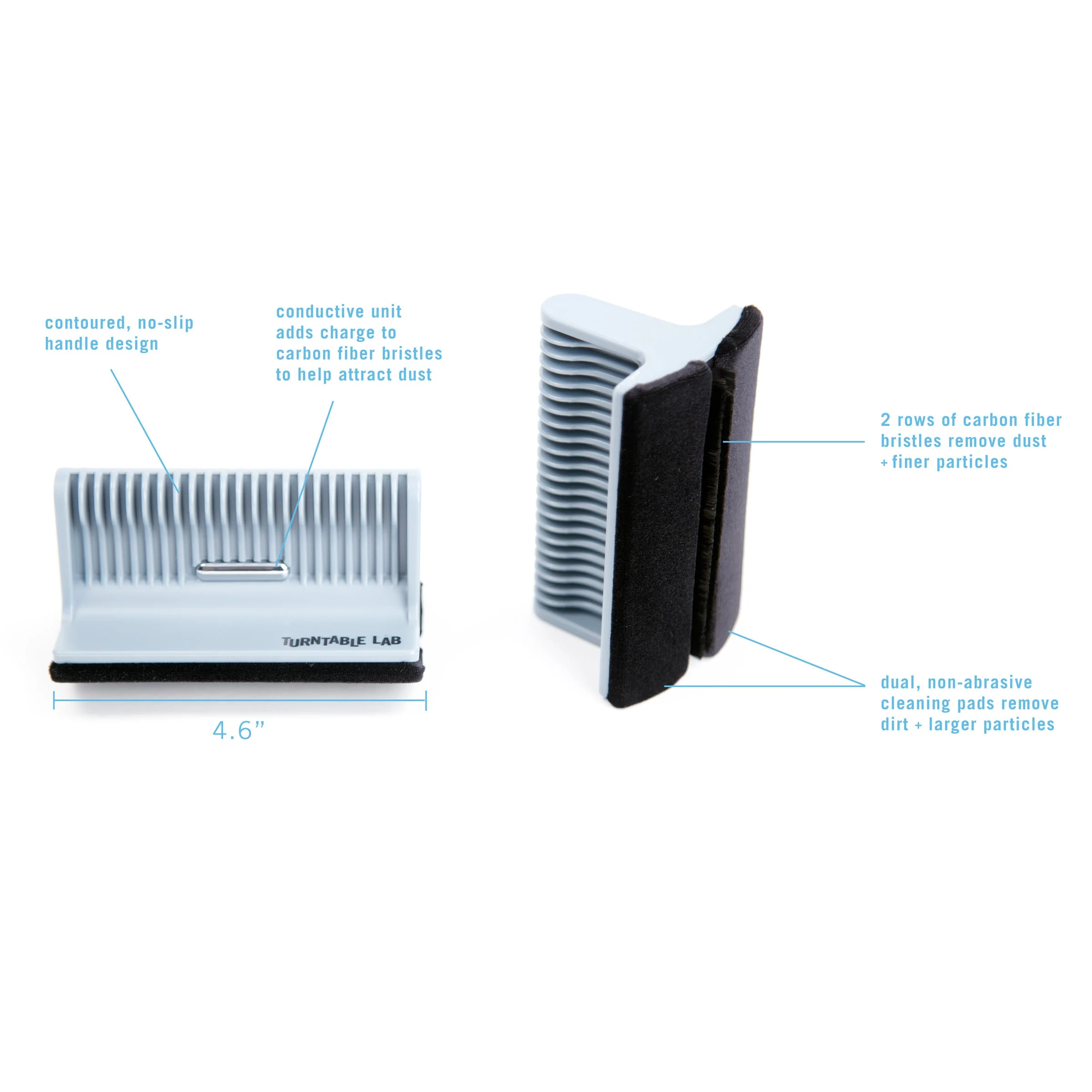 Triple Operation Vinyl Record Cleaning Brush - Image 4