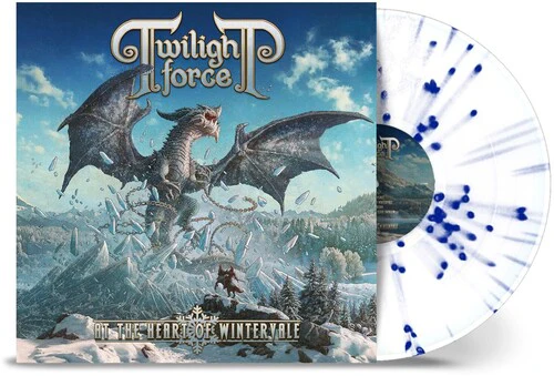 Twilight Force - At The Heart Of Wintervale [White/Blue Splatter]