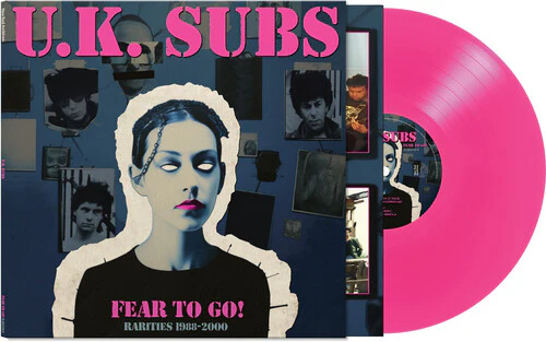 UK Subs - Fear To Go! Rarities 1988-2000 - Pink - Image 2