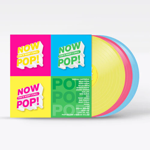Various Artists - Now That's What I Call Pop [3LP Yellow, Red, Light Blue]