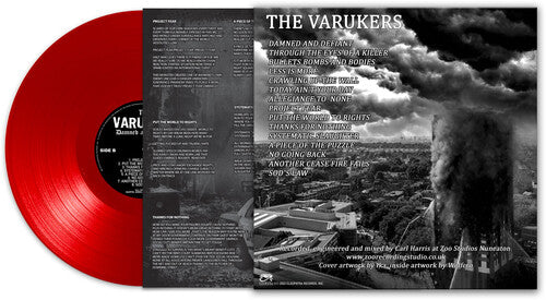 Varukers - Damned & Defiant - Red - Image 2