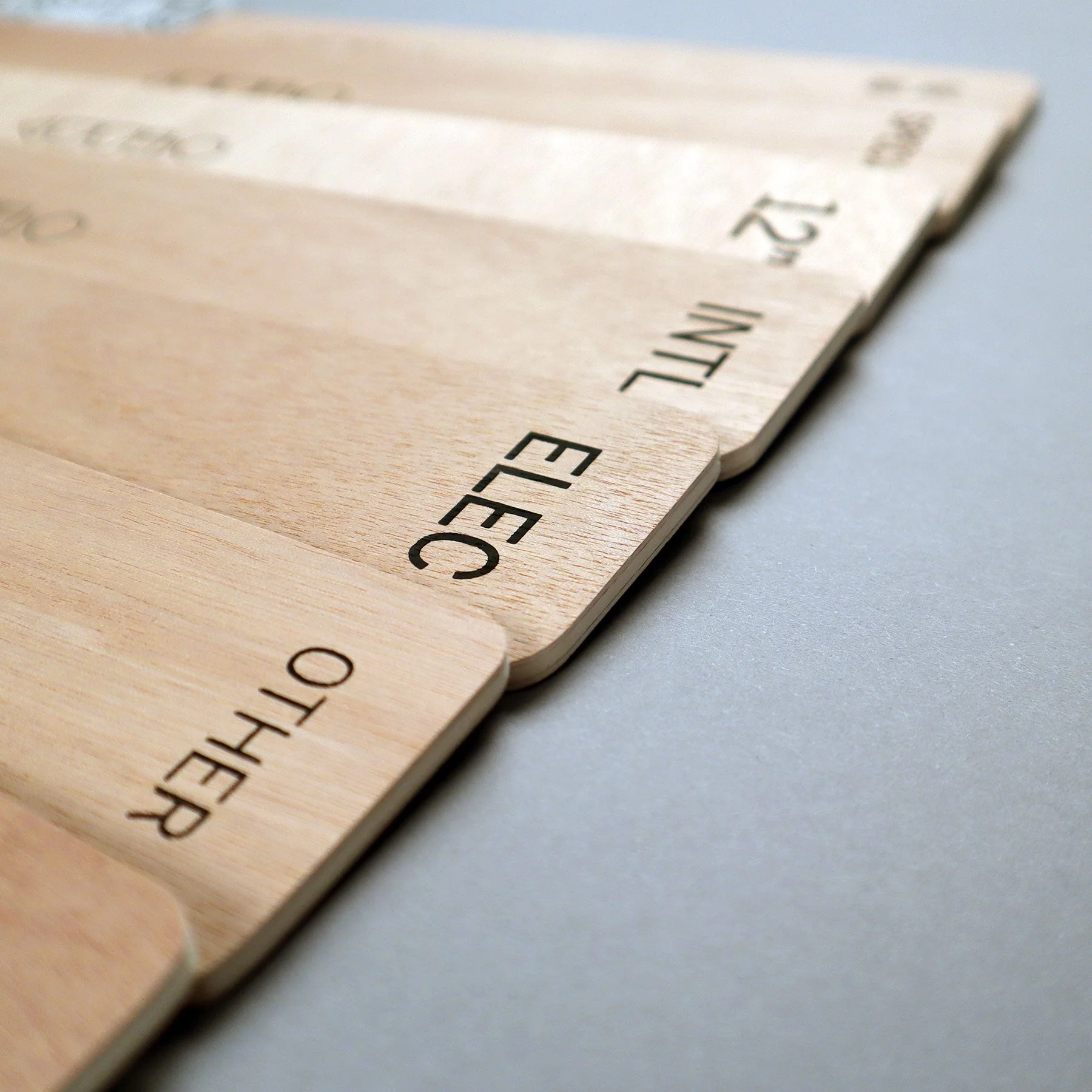 Wooden LP Dividers For Vinyl Records Genre - Image 5